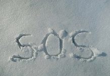 Semnalizare in caz de pericol la munte